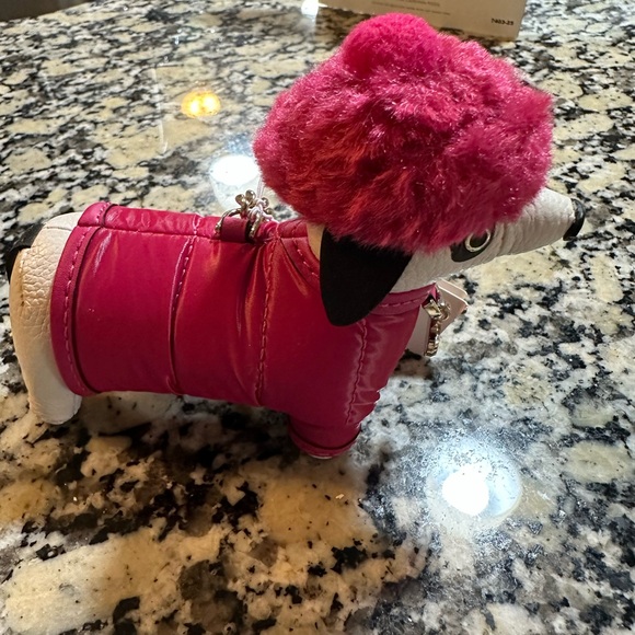 Kate Spade Pink Plush Dog Accessory - Picture 5 of 8